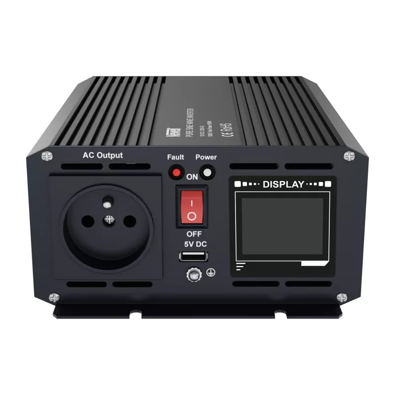 Newell puhdas siniaalto -tehonmuunnin 12V DC - 230V AC 500W