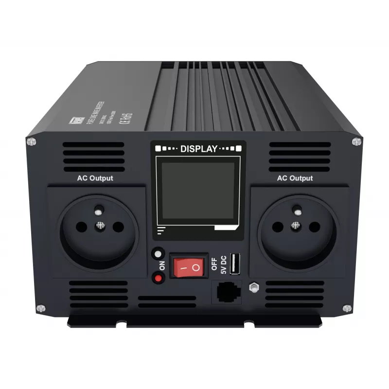 Newell puhdas siniaalto -tehonmuunnin 24V DC - 230V AC 1000W