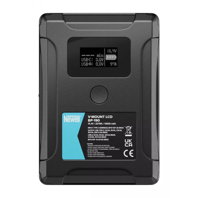 Newell BP-190 LCD V-Mount -akku 190Wh 14,4V