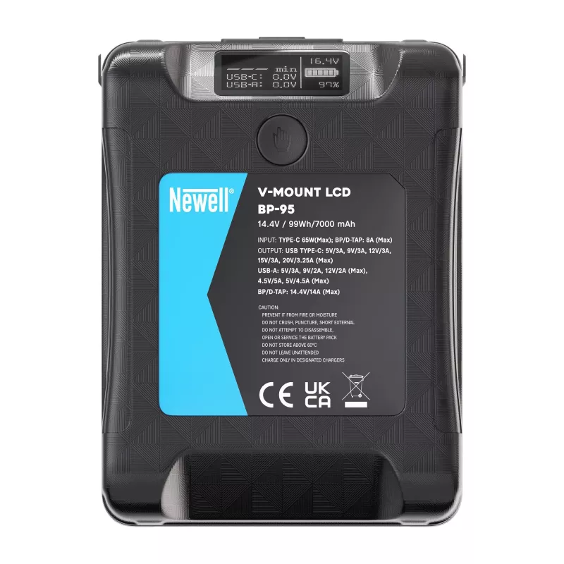 Newell BP-95 LCD V-Mount -akku 95Wh 14,8V 6600mAh