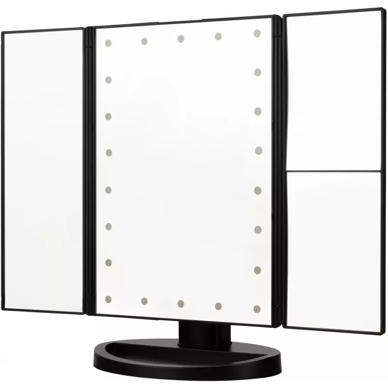 Humanas HS-ML04 LED-meikkipeili, musta