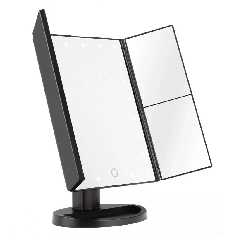 Humanas HS-ML04 LED-meikkipeili, musta