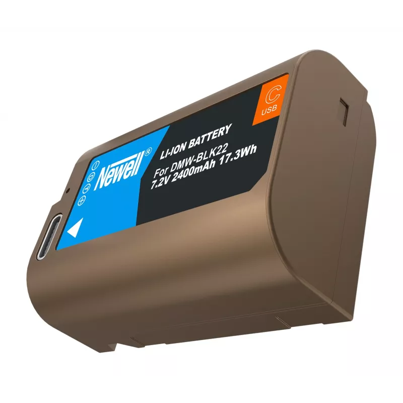 Newell DMW-BLK22 USB-C -varastoakku Panasonicille
