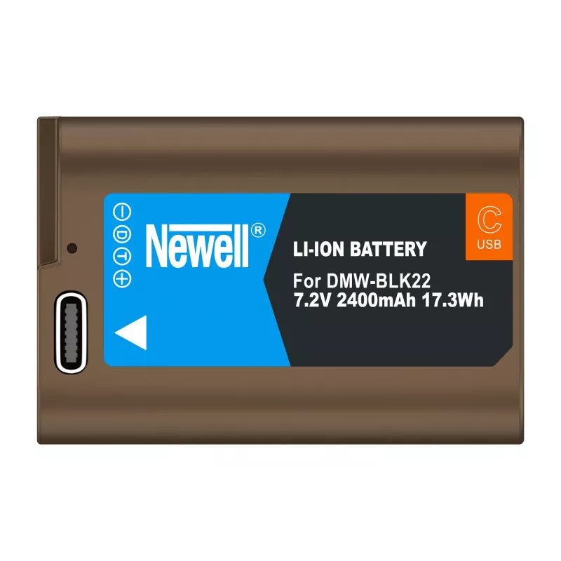 Newell DMW-BLK22 USB-C -varastoakku Panasonicille
