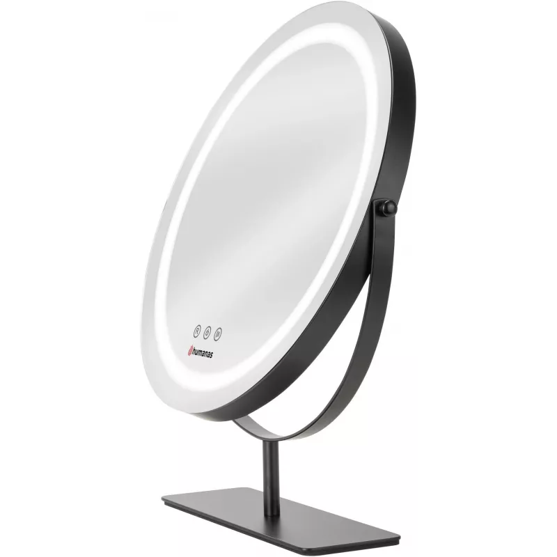 Humanas HS-HM Scarlet LED-meikkipeili, musta