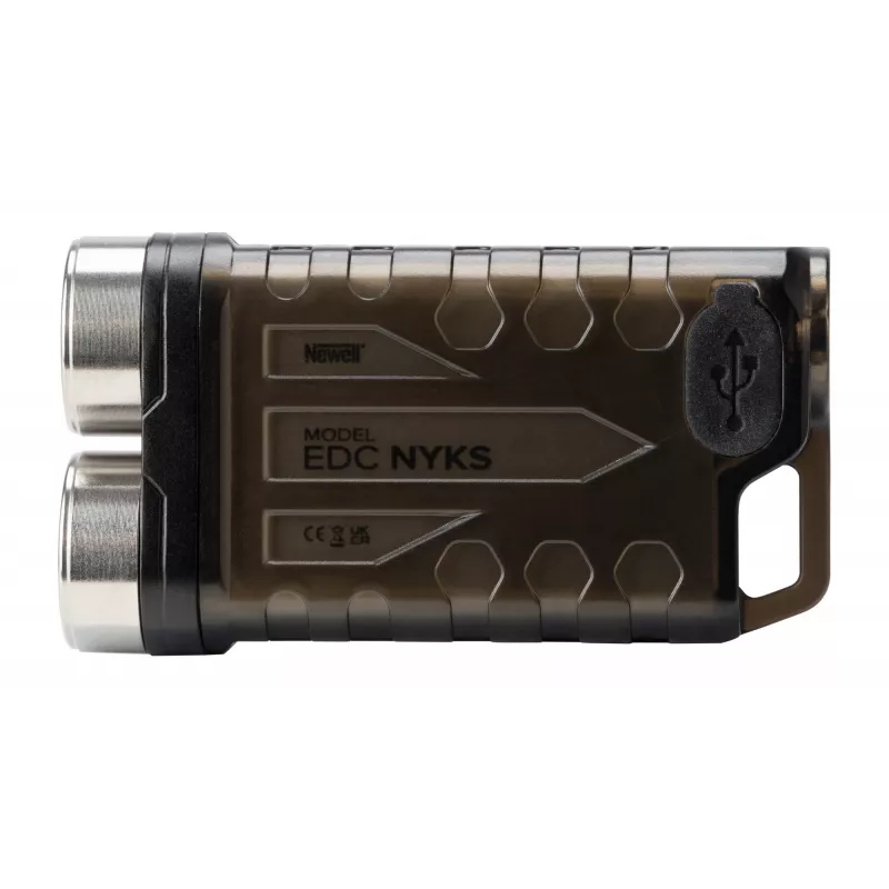 Newell EDC Nyks LED-taskulamppu 1200 lumenia USB-C ladattava