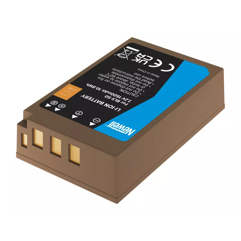 Newell BLS-50 -varastoakku USB-C:llä Olympusille
