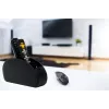 Nahkainen kaukosäädinjärjestelijä MOZOS RCH-1 musta