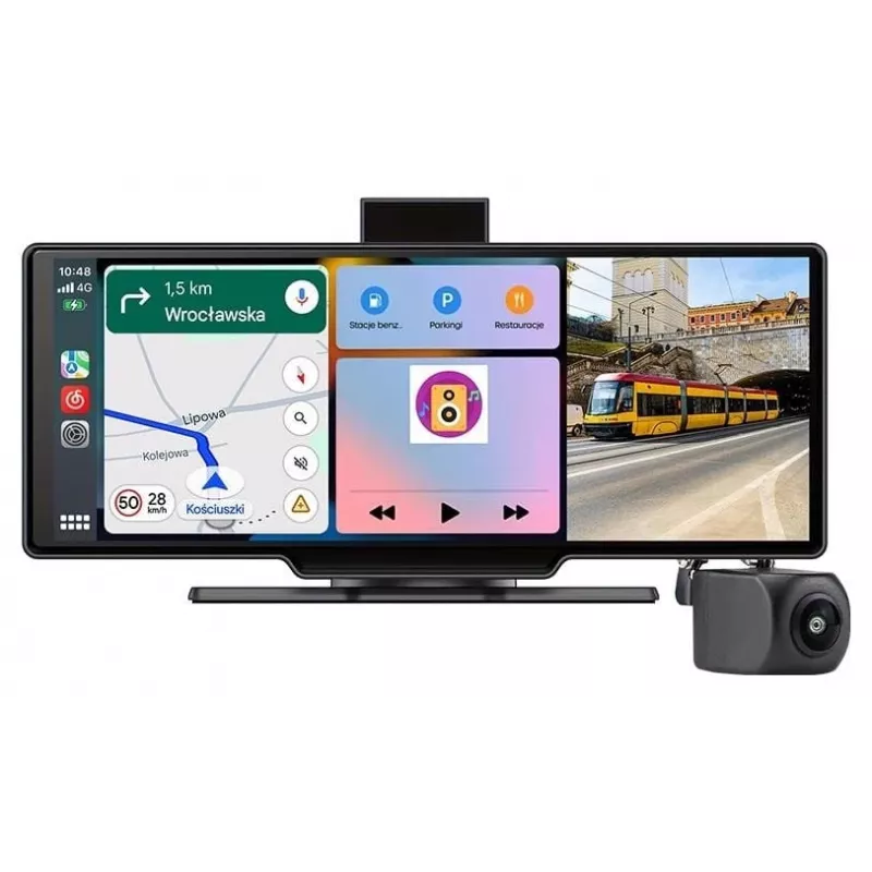 Tracer CR-PLAY 10.2 langaton CarPlay/Android Auto -vastaanotin 10,2