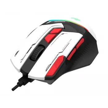 Tracer GameZone Spectra RGB johdollinen pelihiiri, 7200 DPI, valkoinen (TRAMYS47840)