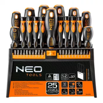 Ruuvitaltta- ja bittisarja Neo Tools 37 osaa