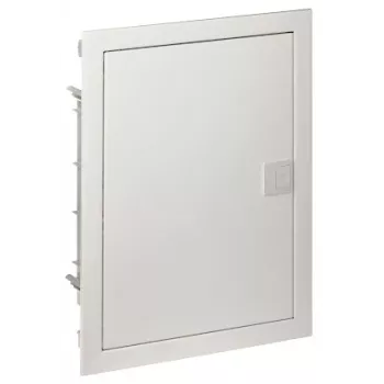 ELEKTRO-PLAST MSF RP muovinen sähkökeskus PT 28M 2x14M N+PE IP30 IK05 478x358x94 metalliovi valkoinen