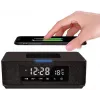 Platinet PMGQ15B - 10W langaton kannettava stereokaiutin - musta - LCD-näyttö