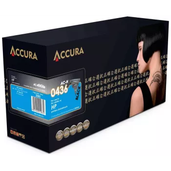 Accura värikasetti HP Nr. 36A (CB436A) yhteensopiva musta laservärikasetti