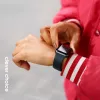 Crong Liquid Silicone ranneke Apple Watch 38/40/41/42 mm (musta)