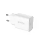 Crong USB-C matkalaturi 20W Power Delivery valkoinen