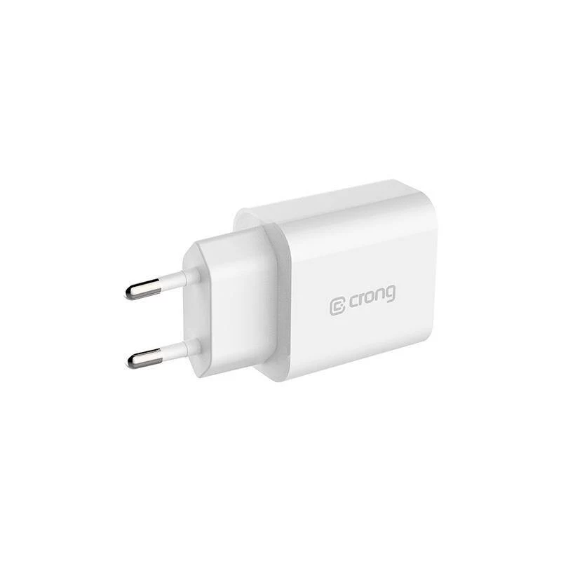 Crong USB-C matkalaturi 20W Power Delivery valkoinen