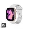 Crong Liquid Silicone ranneke Apple Watch 38/40/41/42 mm (valkoinen)