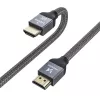 Wozinsky HDMI 2.1 -kaapeli 8K 60Hz 48Gbps / 4K 120Hz / 2K 144Hz 3m hopea (WHDMI-30)