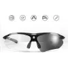 ROCKBROS fotokromaattiset pyöräilylasit UV400 TR90-kehys - musta