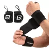ROCKBROS urheilu-hikinauha 0431001 musta (2 kpl:n pakkaus)