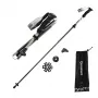Qunature sauvakävelysauva alumiini 110-130 cm 1 kpl - ruskea