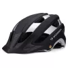 Wozinsky MTB-kypärä irrotettavalla lipalla, kevyt, 57-62 cm, musta-hopea