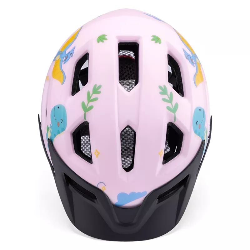 Wozinsky lasten MTB-pyöräilykypärä irrotettavalla lipalla 48-52 cm - pinkki