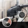 ROCKBROS pyörän runkolaukku 0,9L vedenpitävä magneettisulkimella musta