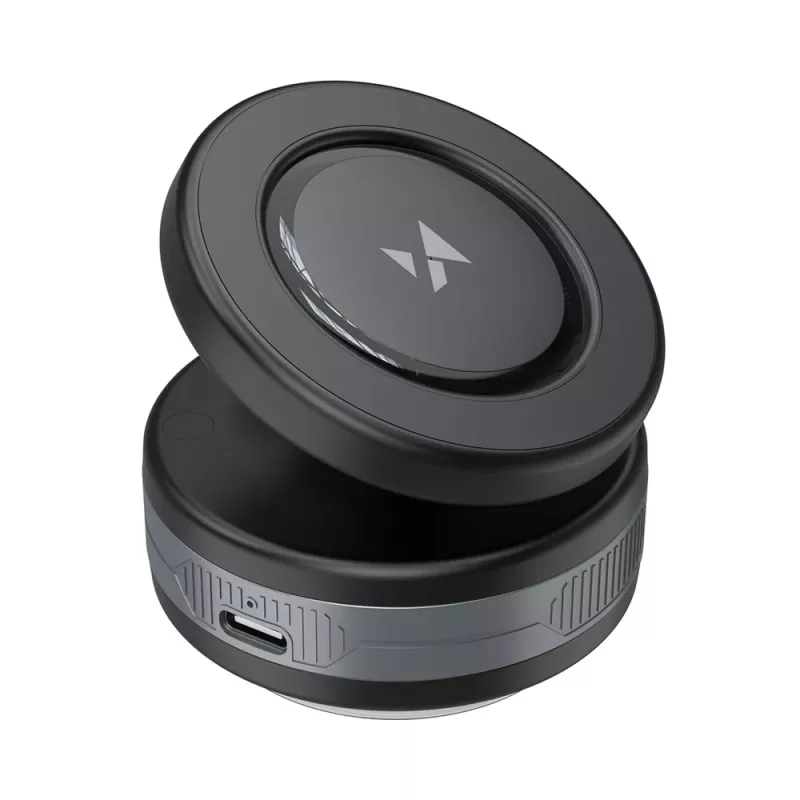 Wozinsky WUSQ-01 puhelinteline Qi-latausasemalla, MagSafe-yhteensopiva - musta