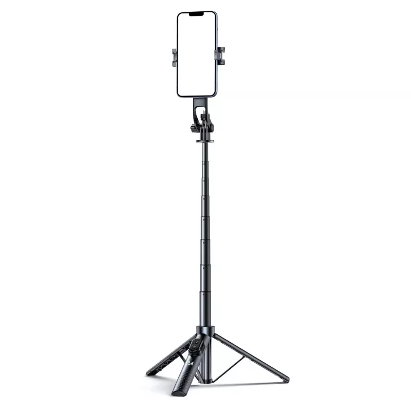 Wozinsky selfie-tikku WC1Y30S teleskooppijalusta 1,3 m puhelintelineellä - musta