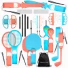 HURTEL Family Accessories Kit 23 in 1 Nintendo Switch 2 - oranssi ja sininen setti