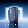 Wozinsky 240W GaN QC3-latausasema - musta