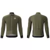 ROCKBROS YDWT014 talvinen fleece-kaksikerroksinen pyöräilytakki XL vihreä