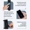 ROCKBROS SMART sormenjälki- ja Bluetooth-pyörän vaijerilukko 100 cm musta