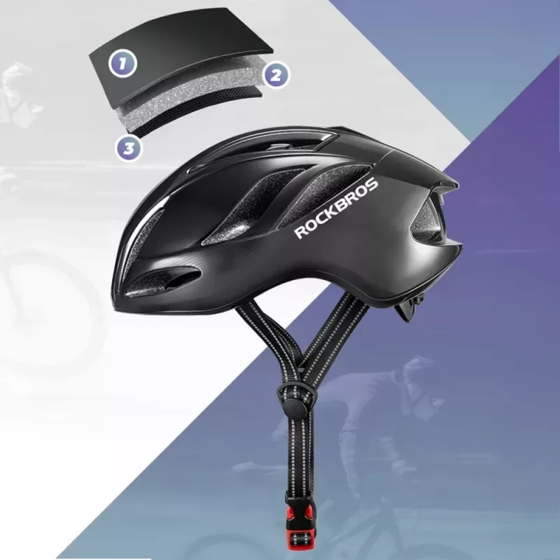ROCKBROS TS-42 kevyt pyöräilykypärä 58-62 cm titaani