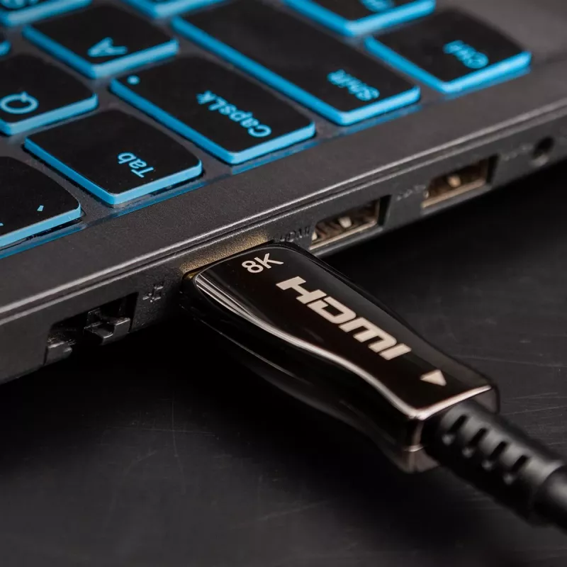 Claroc HDMI 2.1 AOC 8K 120Hz 50 m aktiivinen optinen kaapeli