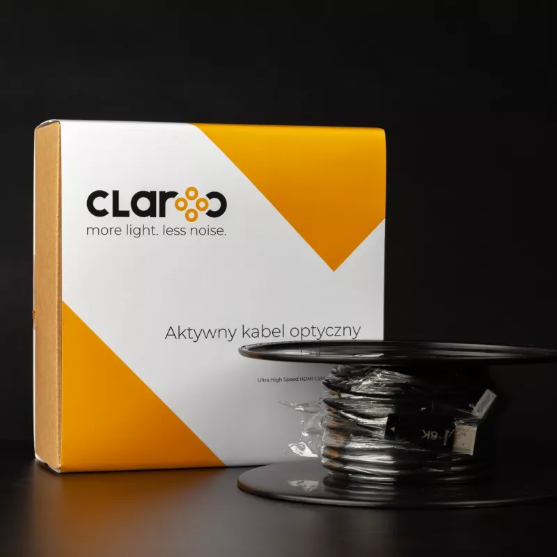 Claroc HDMI 2.1 AOC 8K 120Hz 50 m aktiivinen optinen kaapeli