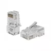NETRACK RJ45 8P8C UTP Cat5e liitin 100 kpl:n pakkaus