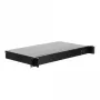 NETRACK NP5106 1U palvelinkotelo, Mini-ITX, 4x 3,5 inch Hot-Swap, 2x 2,5 inch sisäinen, musta