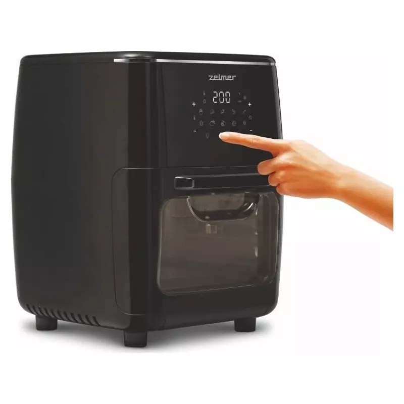 Zelmer ZAF7120 airfryer-kuumailmakeitin, musta