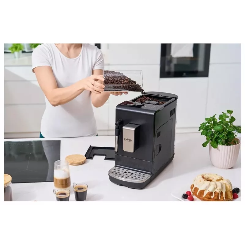 Zelmer Compact Maestro ZCM8110 espressokeitin, musta, 1050 W, 15 bar