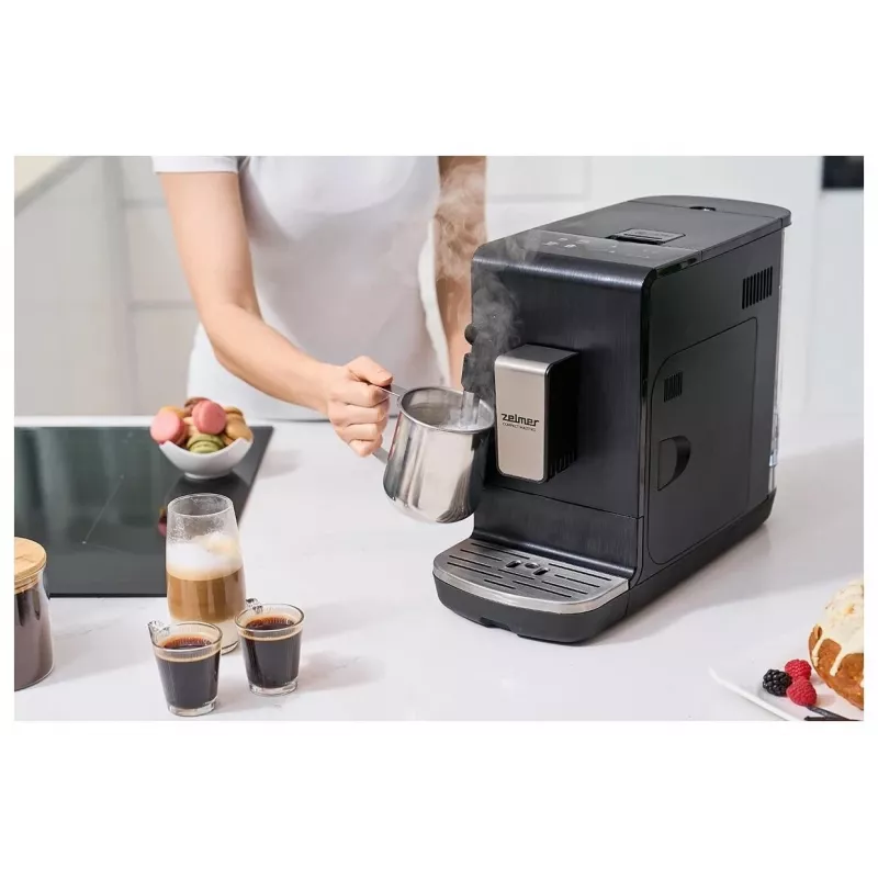 Zelmer Compact Maestro ZCM8110 espressokeitin, musta, 1050 W, 15 bar