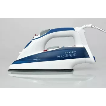 Eldom DA36 Press höyrysilitysrauta - sininen, 2200W, keraaminen pohja
