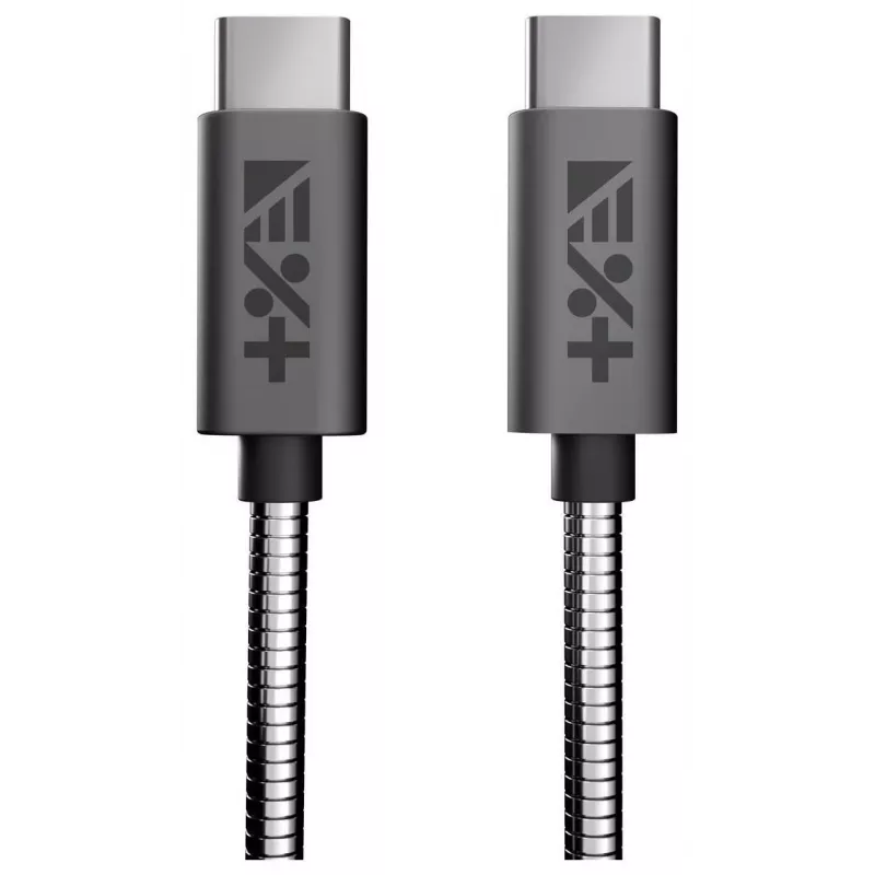 NEXT ONE USB-C - USB-C kaapeli 1,2 m Space Gray
