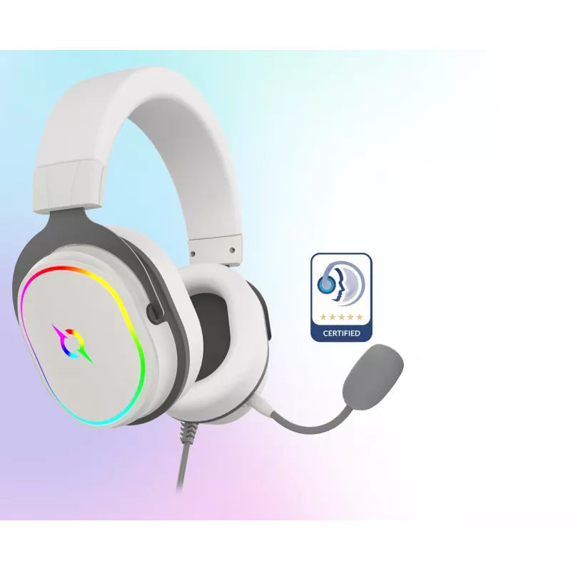 AQIRYS ALTAIR 7.1 RGB valkoinen pelikuuloke