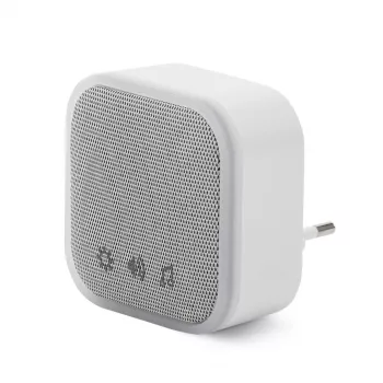 ENTAC langaton ovikello AC-pistokelähetin IP44 1x CR2032-paristolla
