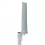 Poynting A-OMNI-0702-V1-01 ympärisäteilevä Wi-Fi M2M-antenni, harmaa, N-tyyppi, 8 dBi