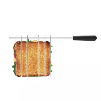 Dualit Pinza Toast Classic leivänpaahdin 2 viipaletta kiillotettu kromi
