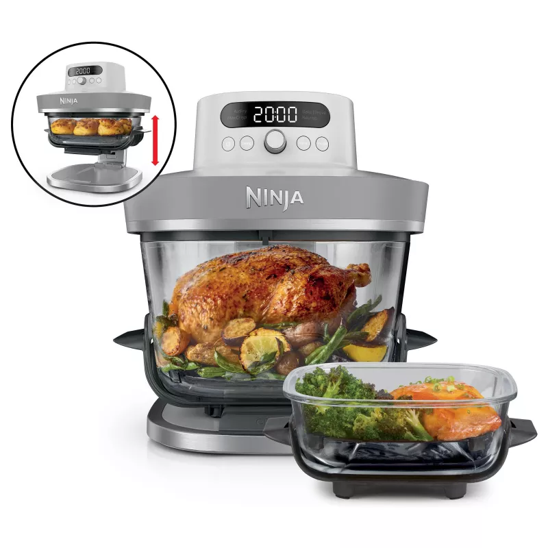 Ninja CRISPi PRO AS090EUWH airfryer-kuumailmakeitin, valkoinen